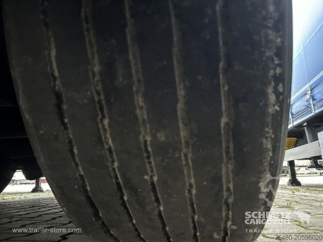 Open semitrailer with tarp Schmitz Cargobull Schiebeplane Mega