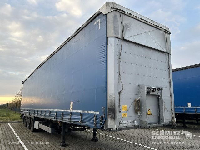 Open semitrailer with tarp Schmitz Cargobull Schiebeplane Mega