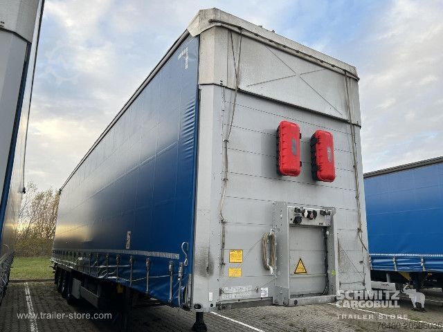 Open semitrailer with tarp Schmitz Cargobull Schiebeplane Mega