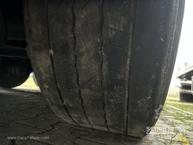 Open semitrailer with tarp Schmitz Cargobull Schiebeplane Mega