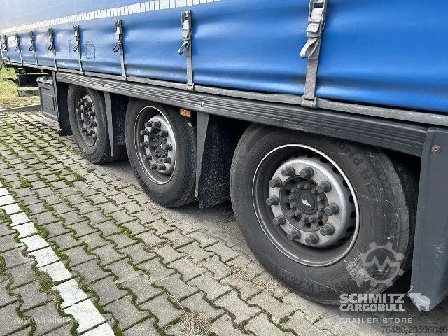 Open semitrailer with tarp Schmitz Cargobull Schiebeplane Mega