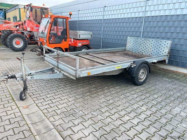 Trailer dengan pelantar kerja PONGRATZ Kipper 1500 kg L 3,65 m B1,9m Nutzlast 1205 kg