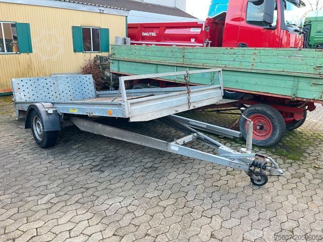 Trailer dengan pelantar kerja PONGRATZ Kipper 1500 kg L 3,65 m B1,9m Nutzlast 1205 kg