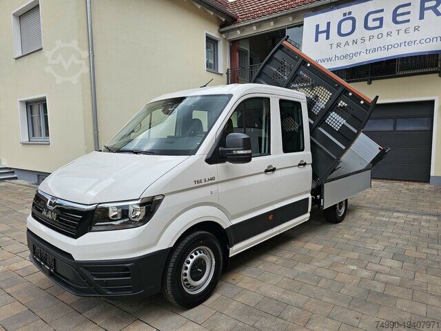 Customized van MAN TGE 3.140 Doka L3 Dreiseitenkipper Facelift