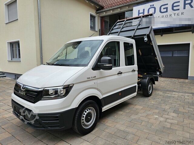 Tipper van MAN TGE 3.140 Doka L3 Dreiseitenkipper Facelift