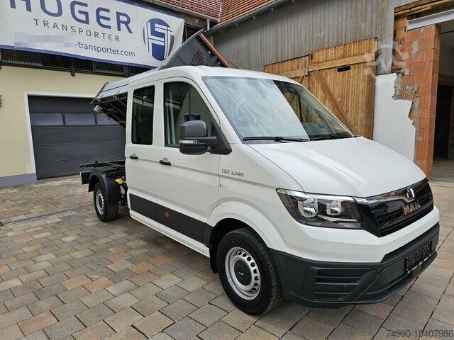 Tipper van MAN TGE 3.140 Doka L3 Dreiseitenkipper Facelift