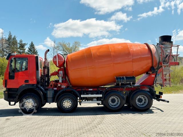 Camion malaxeur à béton IVECO TRAKKER 410 * Betonmischer  * 8x4 * TOPZUSTAND