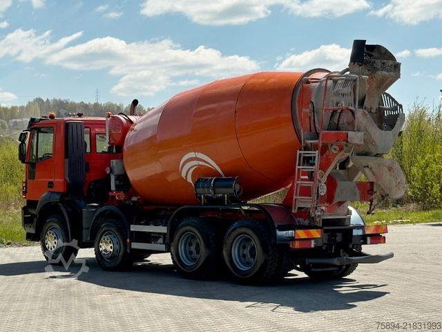 Camion malaxeur à béton IVECO TRAKKER 410 * Betonmischer  * 8x4 * TOPZUSTAND