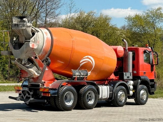 Camion malaxeur à béton IVECO TRAKKER 410 * Betonmischer  * 8x4 * TOPZUSTAND