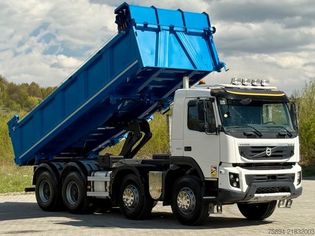 Camion benne VOLVO FMX 450 Kipper 6,20m + BORDMATIC * 8x4 * TOP