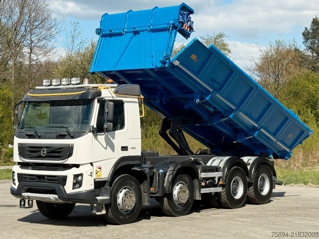Camion benne VOLVO FMX 450 Kipper 6,20m + BORDMATIC * 8x4 * TOP