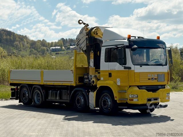 Tovorna dvigalka na tovornjaku MAN TGA 35.440 * HIAB 700 - 5 + FUNK / 8x2 * TOP
