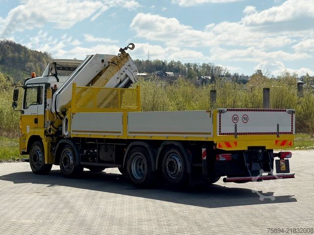Tovorna dvigalka na tovornjaku MAN TGA 35.440 * HIAB 700 - 5 + FUNK / 8x2 * TOP
