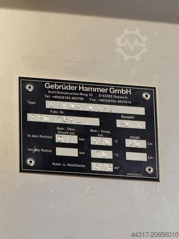 Endogasgenerator Larus Hammer GmbH Endogas Generator Larus