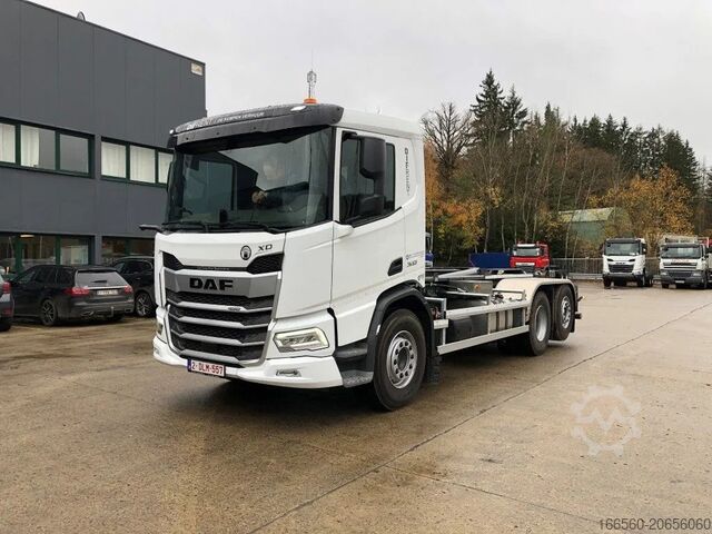 Konteineru pārvadāšana (āķceltnis) DAF XD 450 FAN 6x2 Road with HYVA Loader 20-6.2-S...