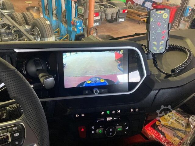 Konteineru pārvadāšana (āķceltnis) DAF XD 450 FAN 6x2 Road with HYVA Loader 20-6.2-S...