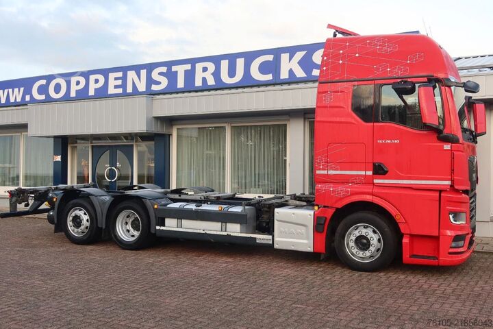 Chasis con cabina MAN TGX 26.510 6x2 Intarder. Volledige luchtvering