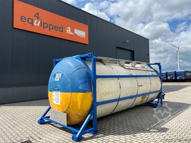 ตู้คอนเทนเนอร์ถัง Van Hool 20FT SWAPBODY 28.075L, UN PORTABLE, T11
