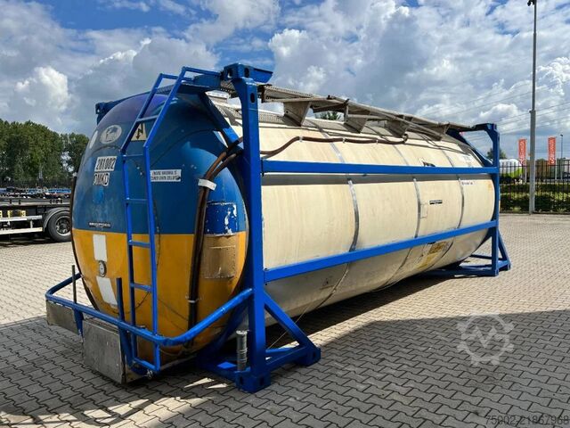 ตู้คอนเทนเนอร์ถัง Van Hool 20FT SWAPBODY 28.075L, UN PORTABLE, T11