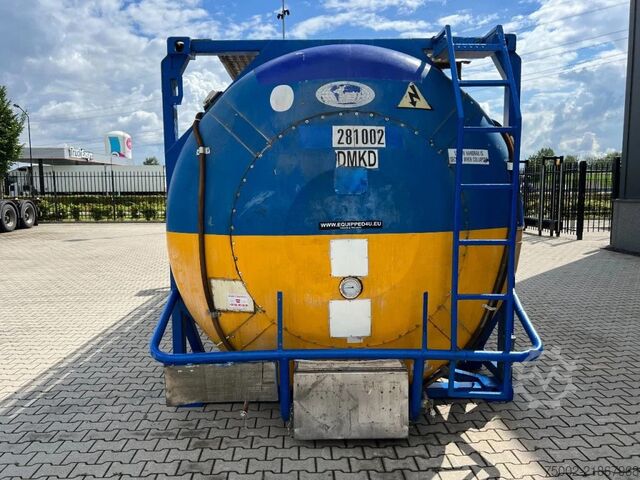 ตู้คอนเทนเนอร์ถัง Van Hool 20FT SWAPBODY 28.075L, UN PORTABLE, T11