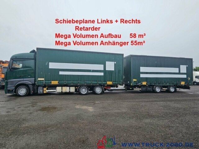 Автомобиль с заменяемым кузовом Mercedes-Benz Actros 2536 6x2 Volumen 2 Betten + Retarder BDF