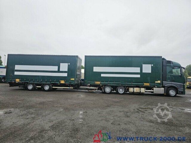 Бортовой грузовик с тентом Mercedes-Benz Actros 2536 6x2 58m³ Mega Wechselbrücke Retarder