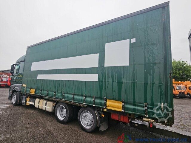 Бортовой грузовик с тентом Mercedes-Benz Actros 2536 6x2 58m³ Mega Wechselbrücke Retarder