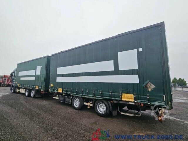 Бортовой грузовик с тентом Mercedes-Benz Actros 2536 6x2 58m³ Mega Wechselbrücke Retarder