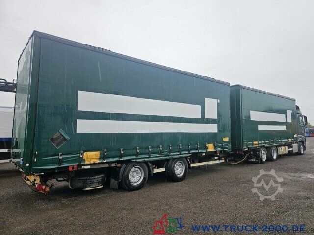 Бортовой грузовик с тентом Mercedes-Benz Actros 2536 6x2 58m³ Mega Wechselbrücke Retarder