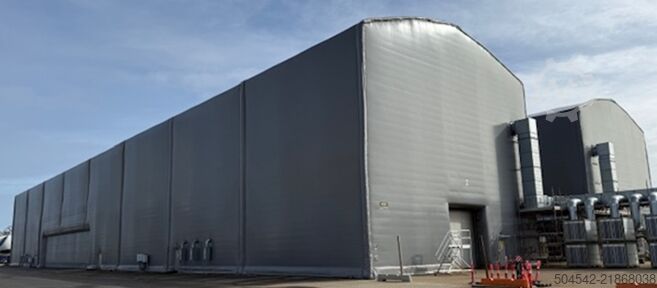 Konstruksi aula HallGruppen 120 meter x 18 meter insulated