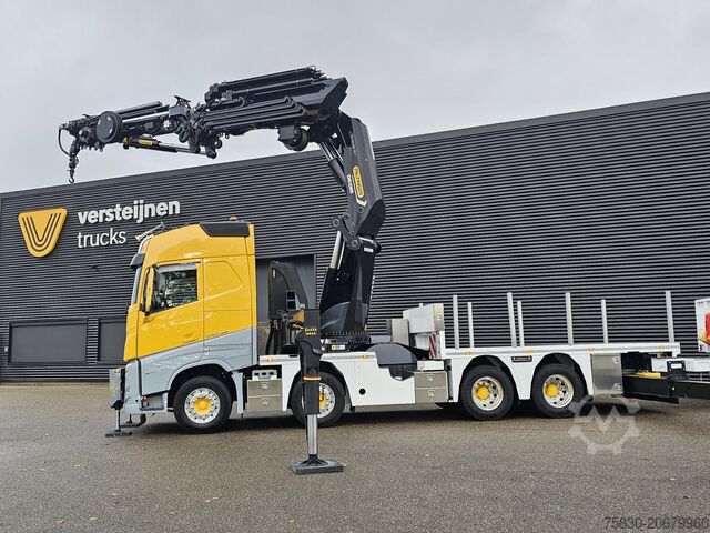 Lastauslautta Volvo FH 540 8x4 / PALFINGER 165 TEC 7 + PJ300 / WINCH