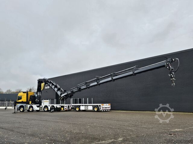 Loading platform Volvo FH 540 8x4 / PALFINGER 165 TEC 7 + PJ300  / WINCH