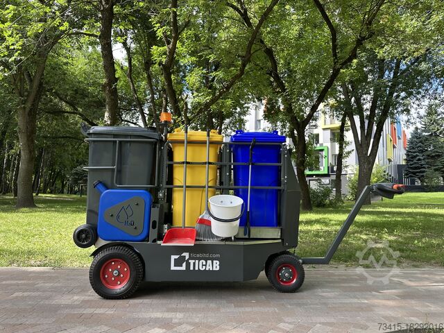 подметальная машина TICAB Vacuum Cleaner City ANT(Aqua)/Manufactur