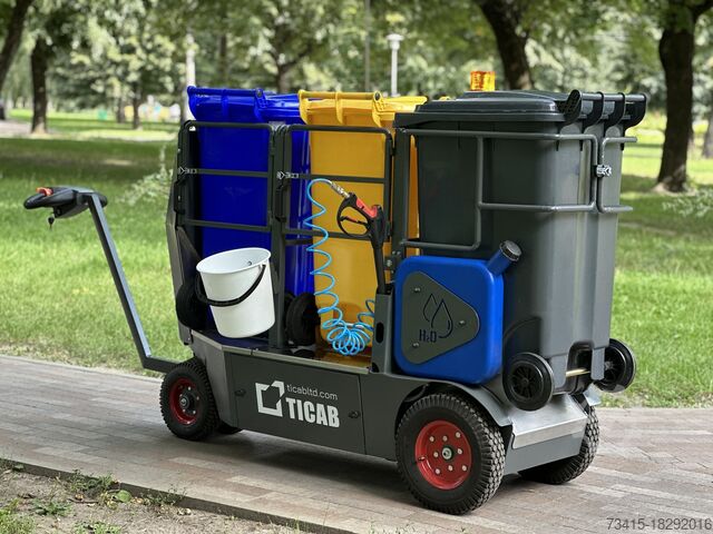 подметальная машина TICAB Vacuum Cleaner City ANT(Aqua)/Manufactur