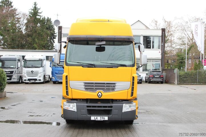 Dėžinis sunkvežimis Renault Premium 380DXi BDF Schlafkabine LBW AHK 298 TKm