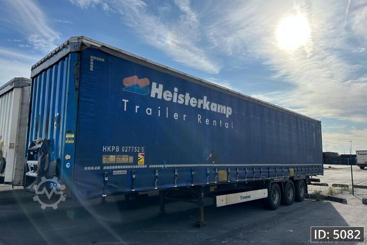 انزلاق القماش المشمع Krone SD / Drum brakes / Huckepack