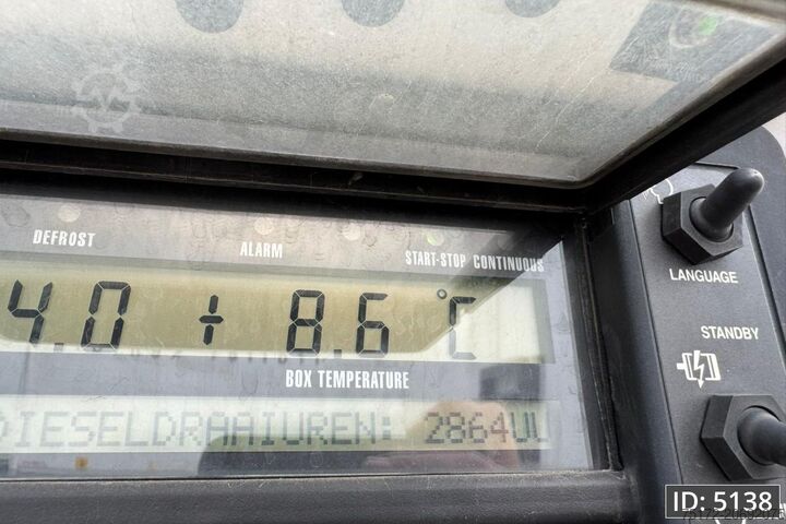 प्रशीतित/जमे हुए परिवहन Krone SD / Disk brakes / Palletbox / Vector 1550