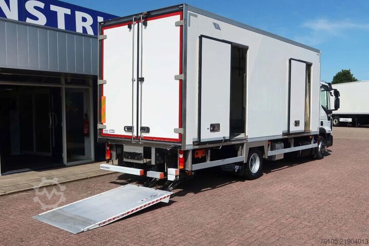 Pārvadājumi saldētavā/saldētavā Iveco EuroCargo 120 El 210L Carrier Supra 850 MT Koel...