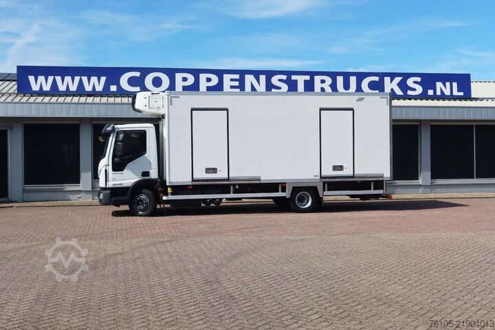 Pārvadājumi saldētavā/saldētavā Iveco EuroCargo 120 El 210L Carrier Supra 850 MT Koel...