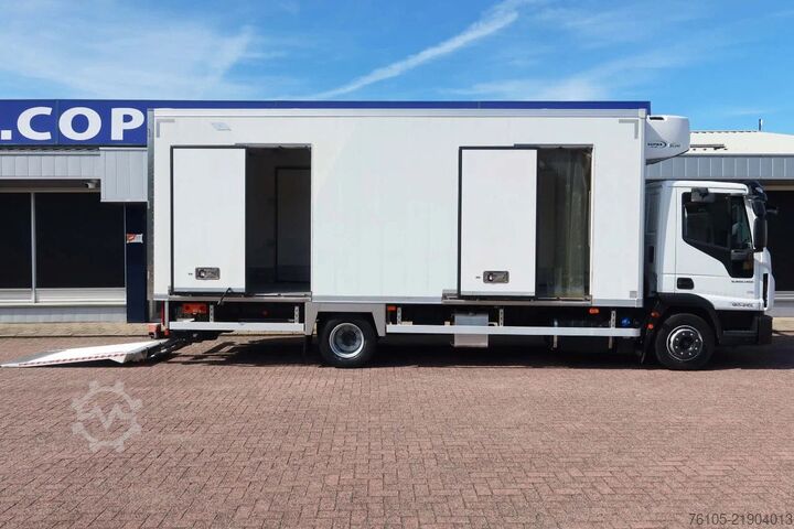 Pārvadājumi saldētavā/saldētavā Iveco EuroCargo 120 El 210L Carrier Supra 850 MT Koel...