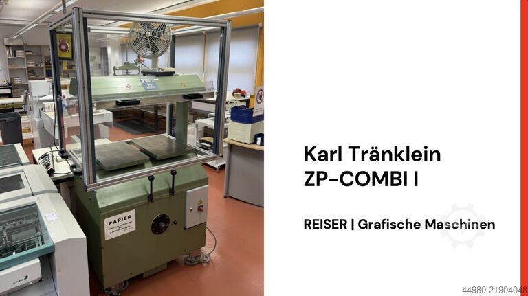 पुस्तक प्रेस Karl Tränklein ZP-COMBI I