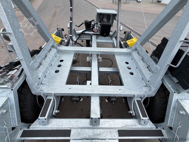 ट्रेलर MÜLLER-MITTELTAL KWH 9,9 ML Kabeltransport Anhänger m. Diesel Mot