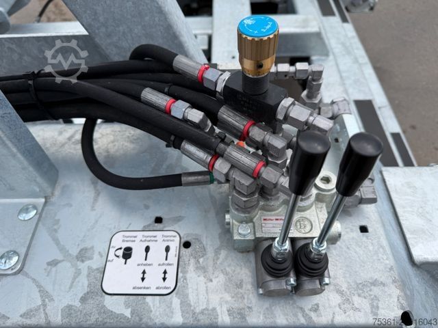 ट्रेलर MÜLLER-MITTELTAL KWH 9,9 ML Kabeltransport Anhänger m. Diesel Mot