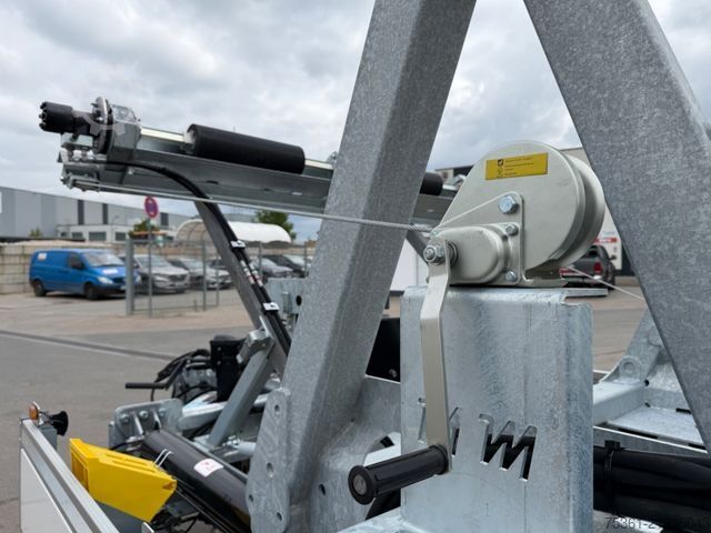 ट्रेलर MÜLLER-MITTELTAL KWH 9,9 ML Kabeltransport Anhänger m. Diesel Mot