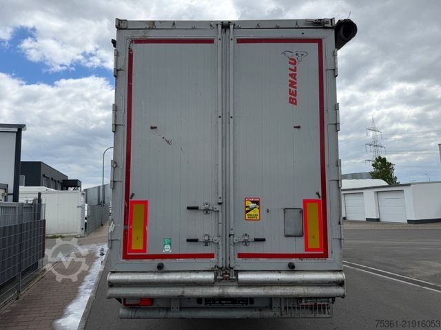 वॉकिंग फ्लोर सेमीट्रेलर BENALU Jumboliner Schubboden 90,1m3 2X Liftachse SAF