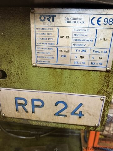 Gewinderollmaschine ORT RP24