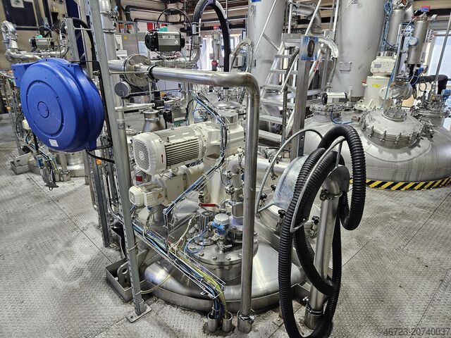 Конусный шнековый смеситель 2140 литров (охлаждение) Bolz SF 80 MJB11