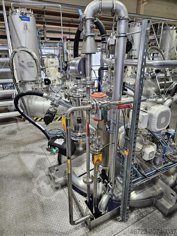 Mezclador de tornillo cónico 2140 litros (refrigeración Bolz SF 80 MJB11