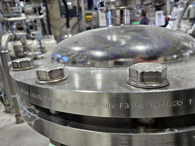 Mezclador de tornillo cónico 2140 litros (refrigeración Bolz SF 80 MJB11