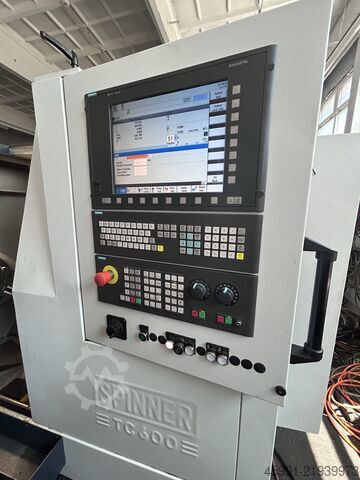 מחרטת CNC Spinner TC600-65MC